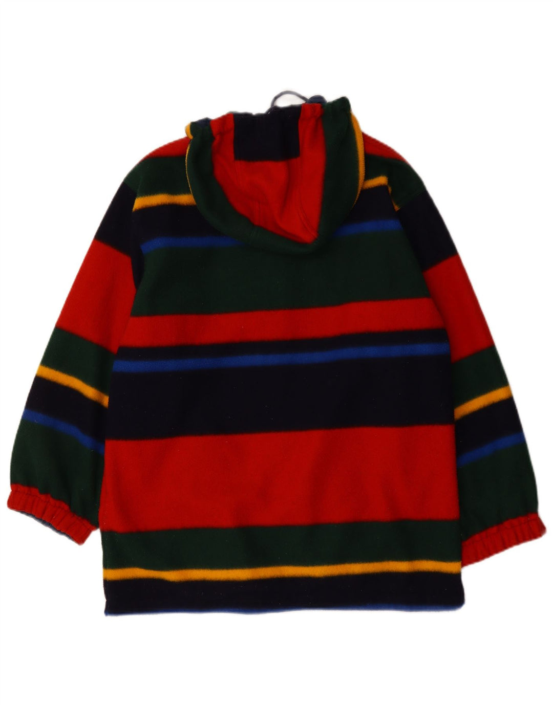 Giacca reversibile con cappuccio oversize da donna VINTAGE UK 12 medio blu navy