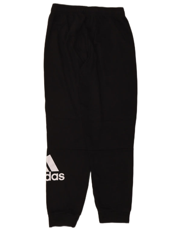Pantaloni da tuta grafica da uomo Adidas Joggers piccoli in cotone nero