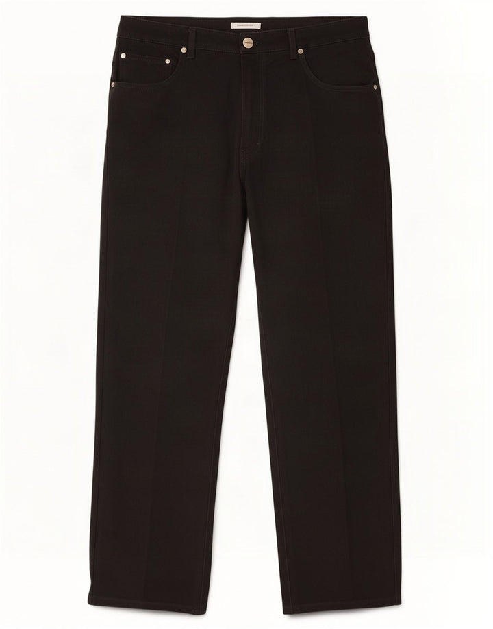 Jeans Dritti Uomo Trussardi W36 L29 Neri
