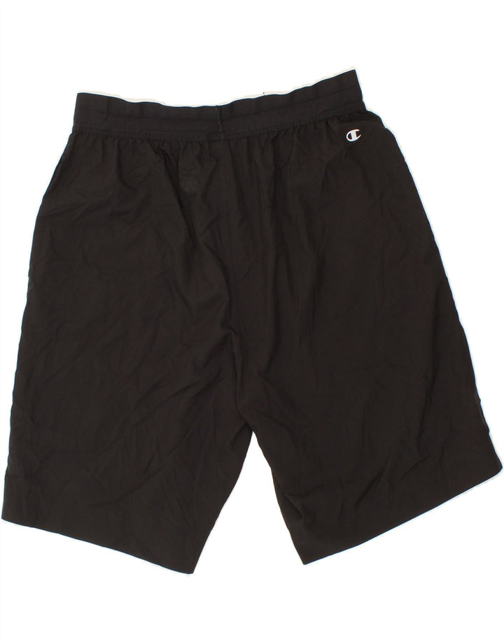 CHAMPION Mens Sport Shorts Large Black Vintage Champion and Second-Hand Champion from Messina Hembry 