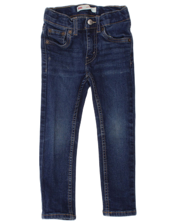 Levi's Ragazzi 510 Jeans Skinny 2-3 Anni W20 L15 Cotone Blu