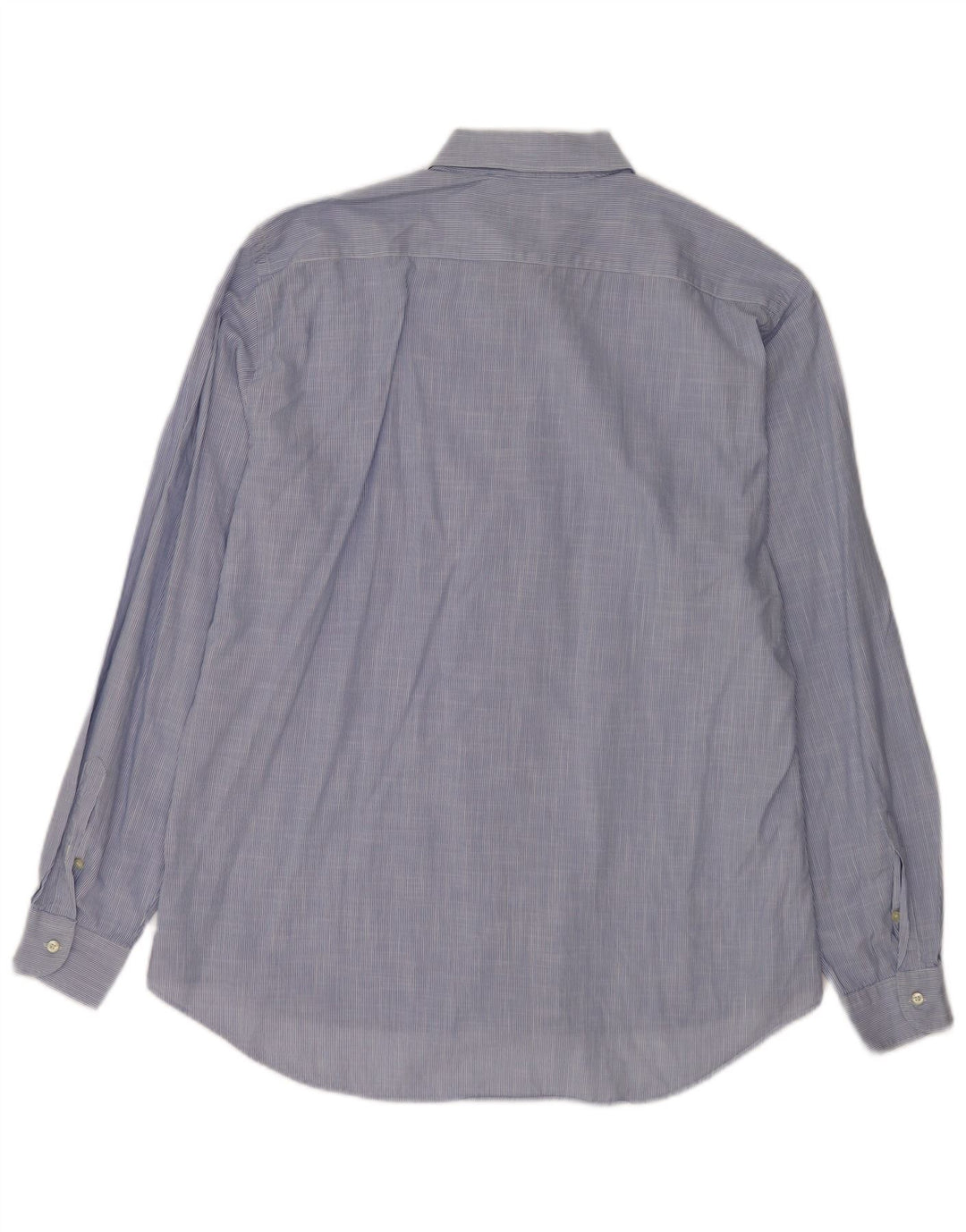 Camicia da uomo Etro taglia 43 in cotone gessato blu grande