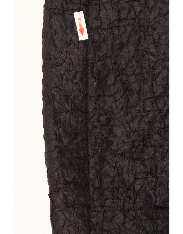 Giacca blazer aperta corta da donna Max Mara UK 12 poliestere nero medio