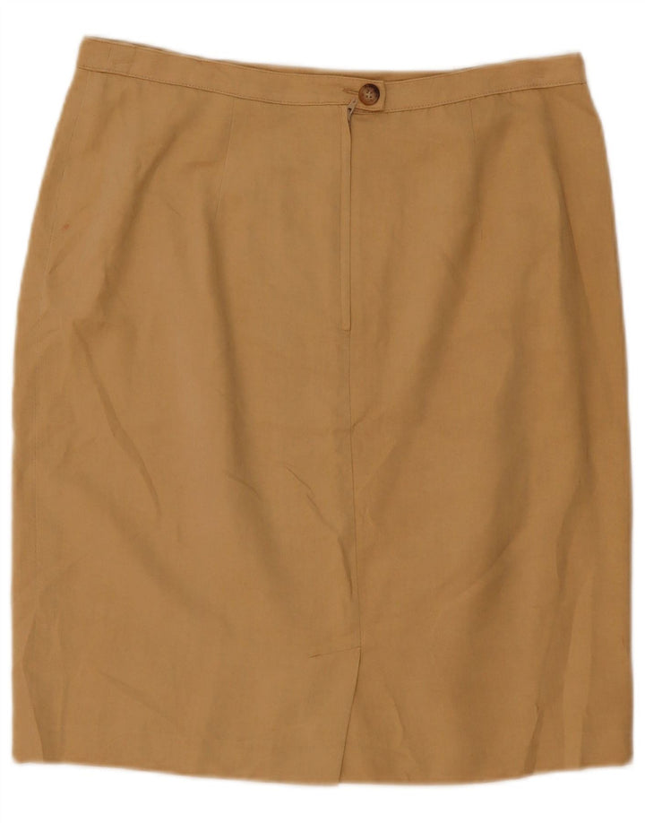 Gonna tubino vintage da donna W34 grande beige