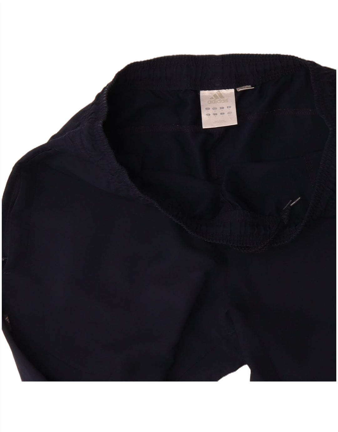 Pantaloncini sportivi Bermuda da uomo ADIDAS medio poliestere blu navy