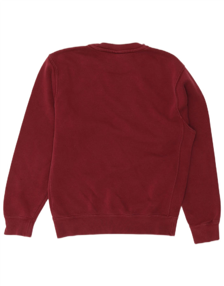 Felpa da uomo NIKE maglione XS bordeaux in cotone