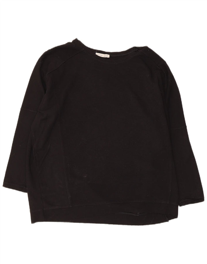 Felpa oversize da donna Zara UK 10 piccola nera
