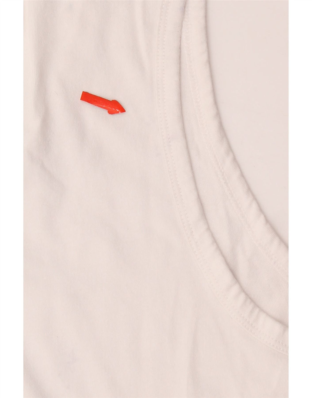Canotta Nike da uomo grande in cotone bianco