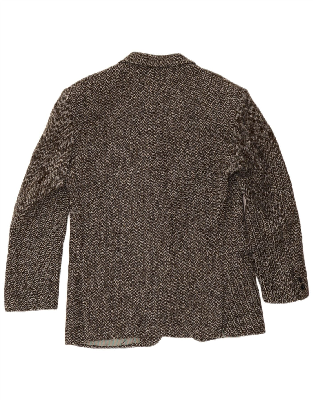 Giacca blazer da uomo a 1 bottone Pierre Laurent IT 46 piccola spina di pesce grigia