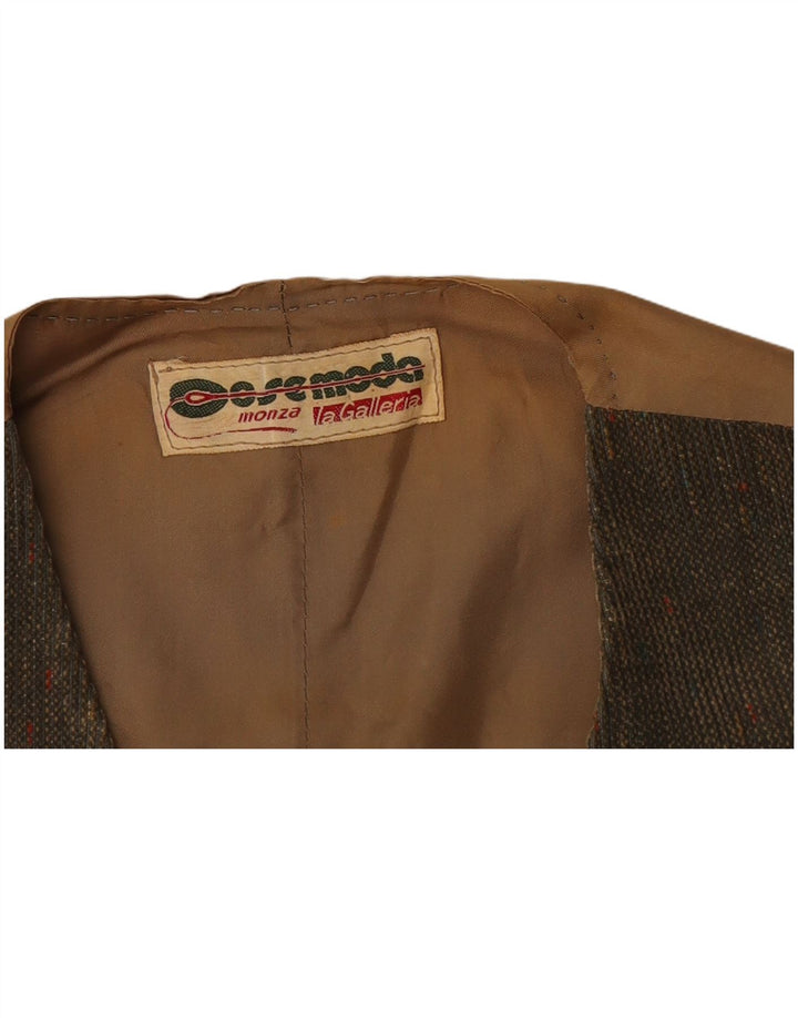 Gilet da uomo Monza piccolo kaki screziato