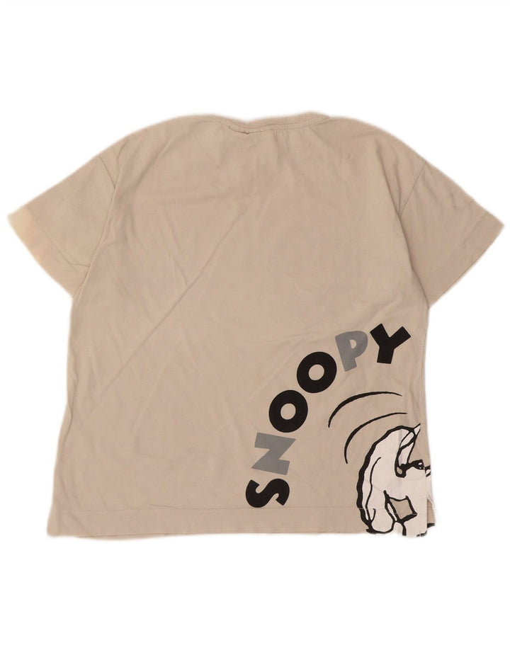 T-shirt grafica per ragazzi Zara 9-10 anni, bianco sporco