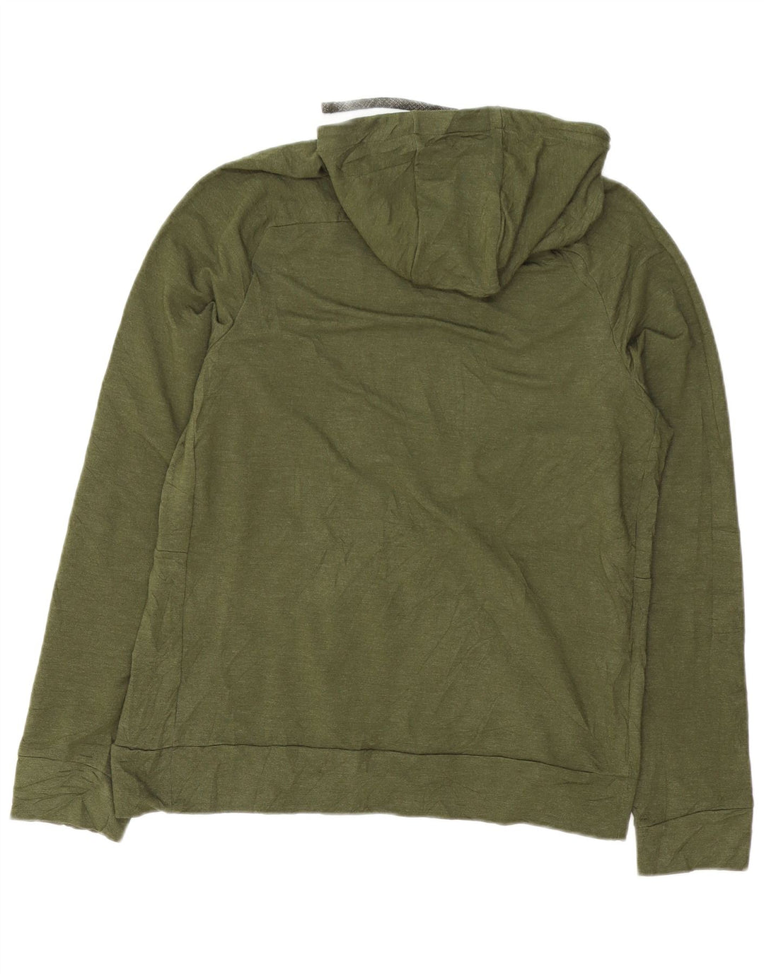 Maglia con cappuccio Nike Dri Fit da uomo media rayon kaki