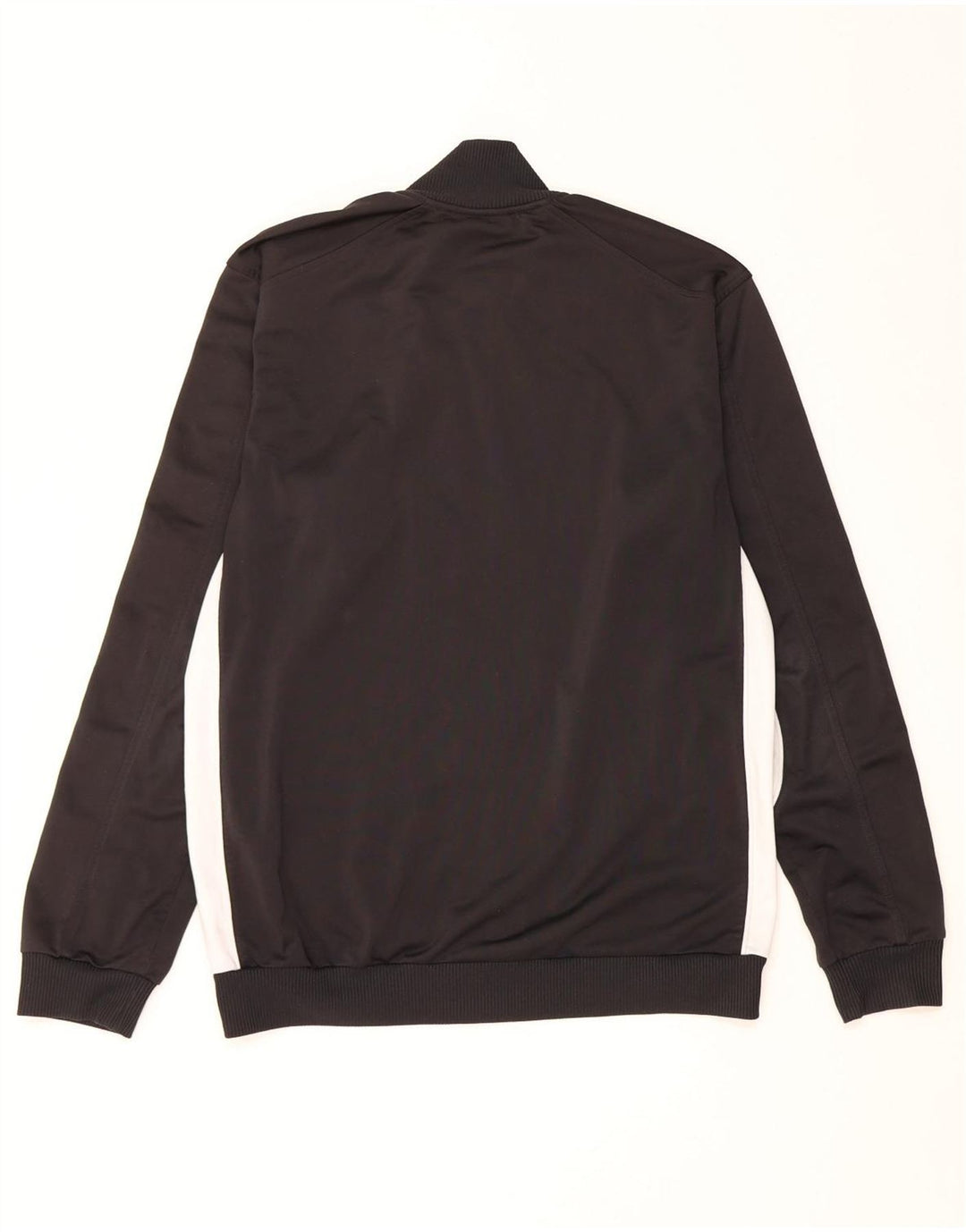 Giacca da ginnastica da uomo Adidas, giacca media, colore nero, in poliestere color block