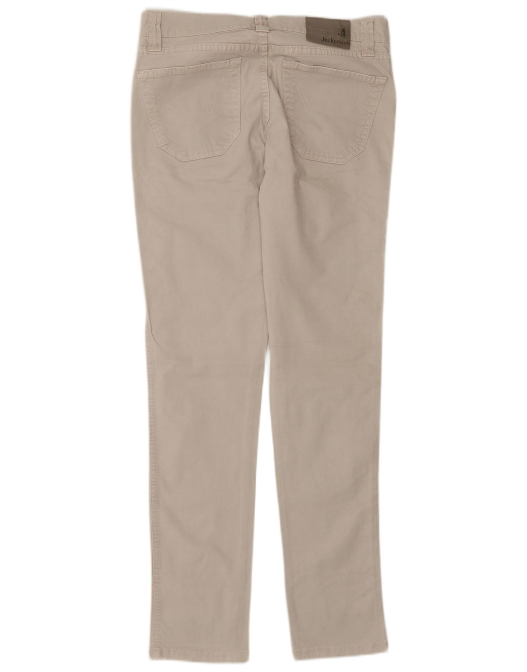 Jeans slim da uomo Jeckerson W30 L30 cotone beige