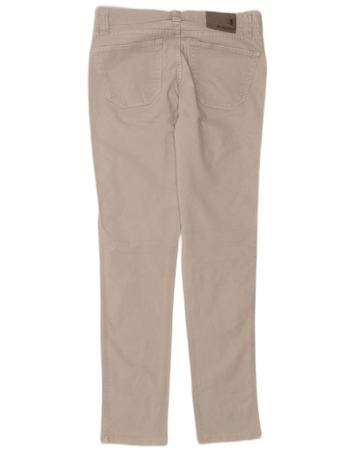 Jeans slim da uomo Jeckerson W30 L30 cotone beige