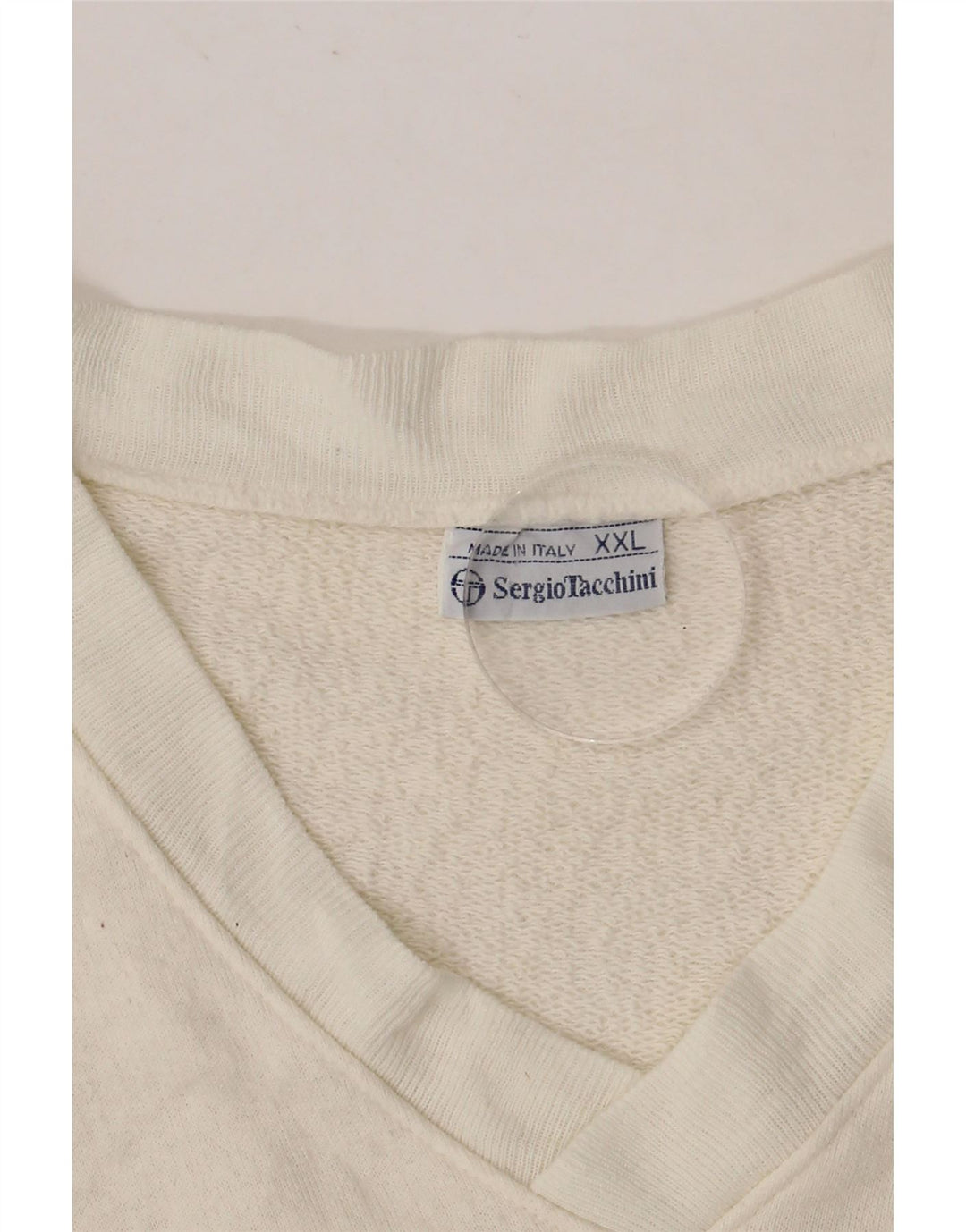 SERGIO TACCHINI Felpa da uomo Maglione 2XL Colore bianco sporco