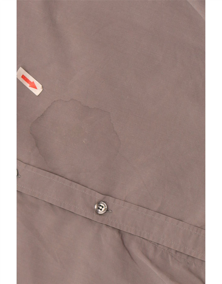 Camicia Slim Uomo Dolce & Gabbana IT 52 Large Cotone Grigio