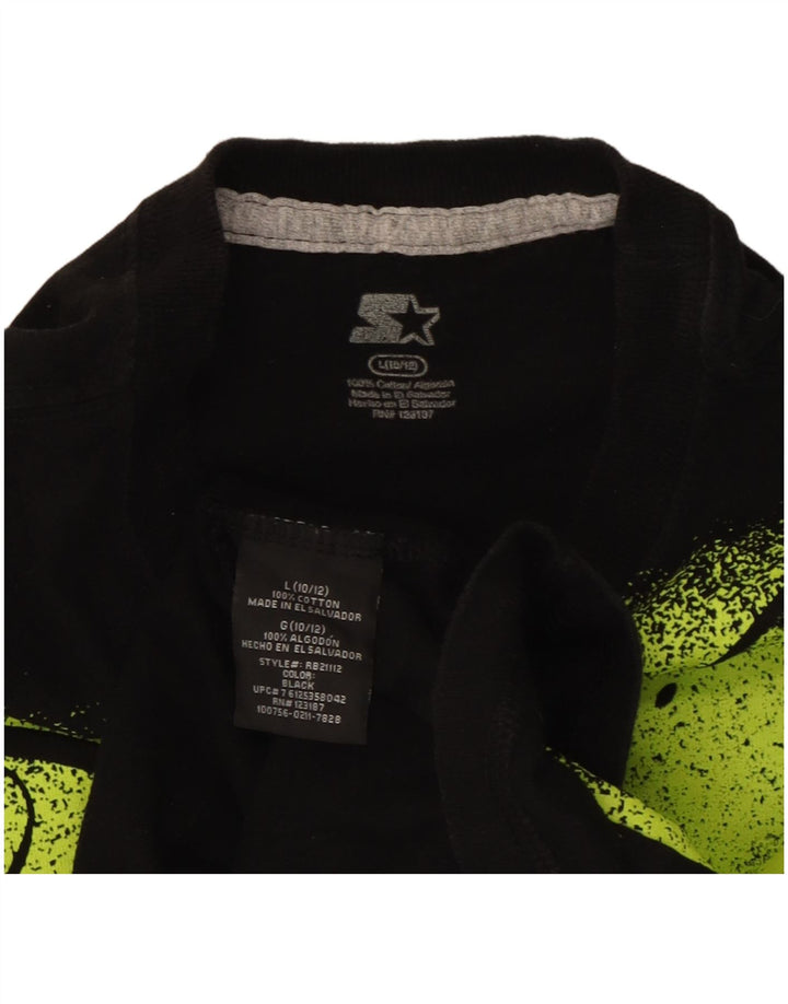 Canotta grafica per ragazzi Starter 10-11 anni Large Black Colourblock