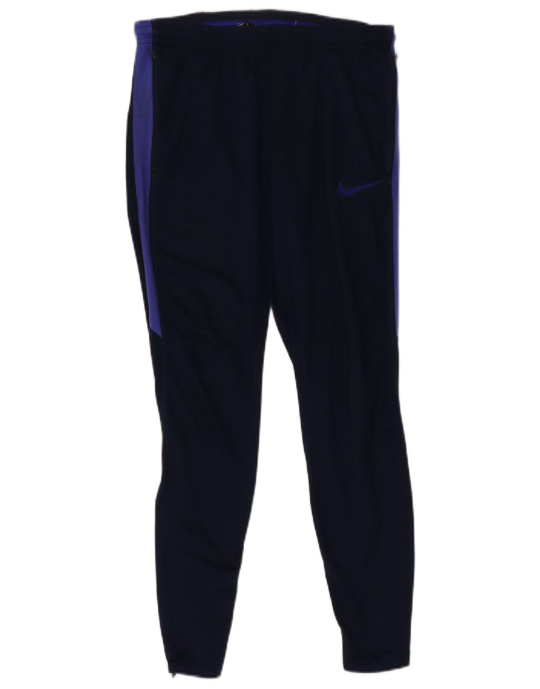 Pantaloni da tuta Nike Dri Fit da uomo, poliestere color block medio blu navy