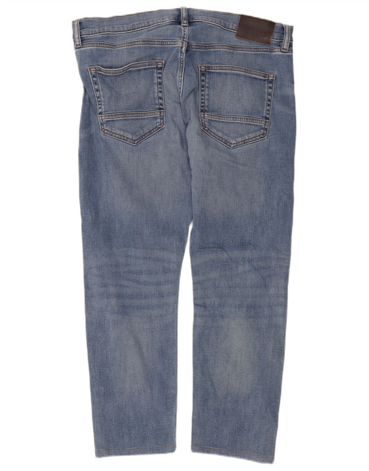 Jeans slim da uomo Marks & Spencer W36 L29 cotone blu