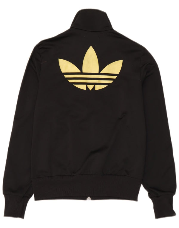 Giacca da ginnastica grafica da donna Adidas EU 38 media nera