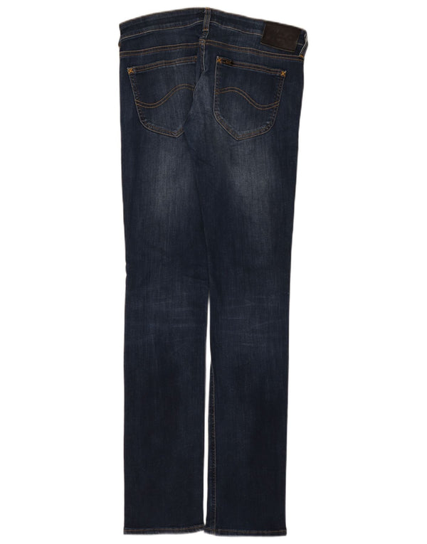 Jeans Lee Lynn stretti stretti da donna W31 L33 cotone blu navy