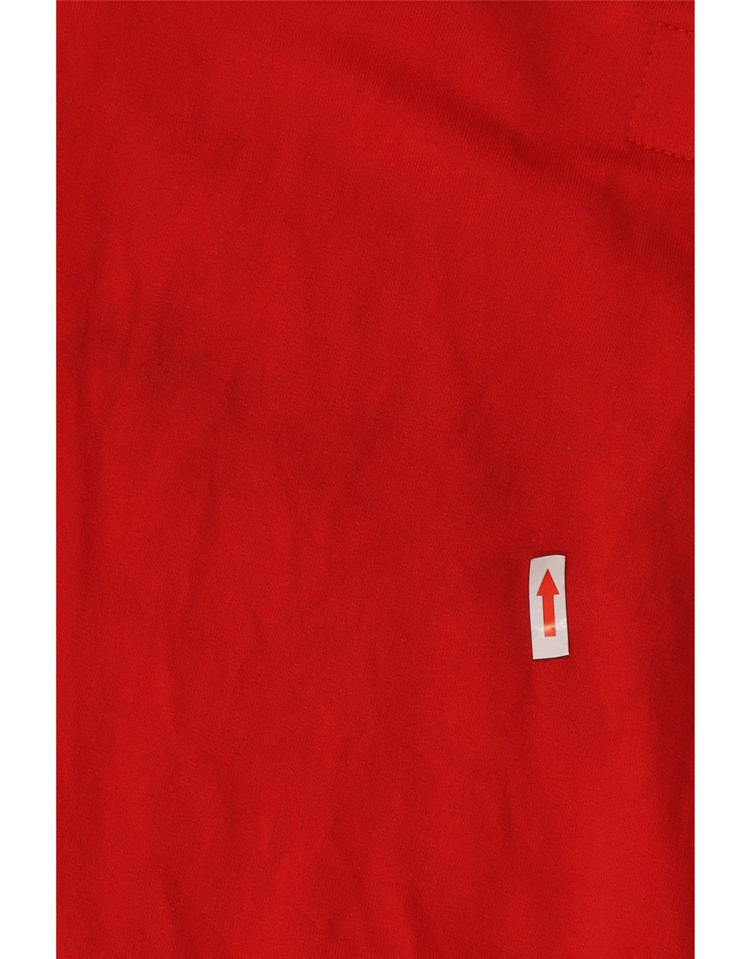 Felpa con cappuccio grafica da ragazzo Vans 10-11 anni in cotone rosso medio