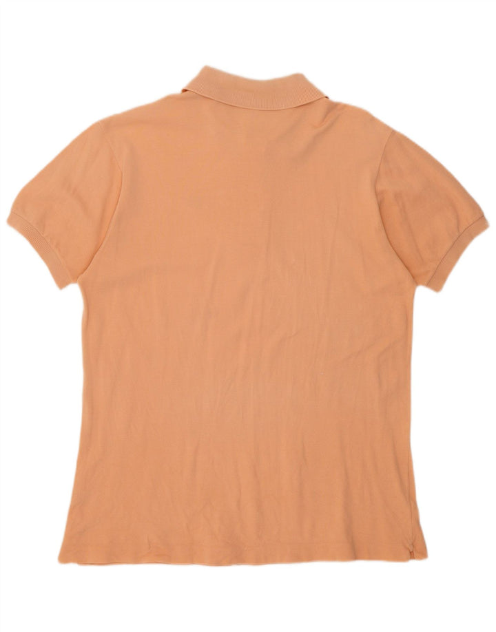 Polo da uomo LACOSTE taglia 5 grande in cotone arancione