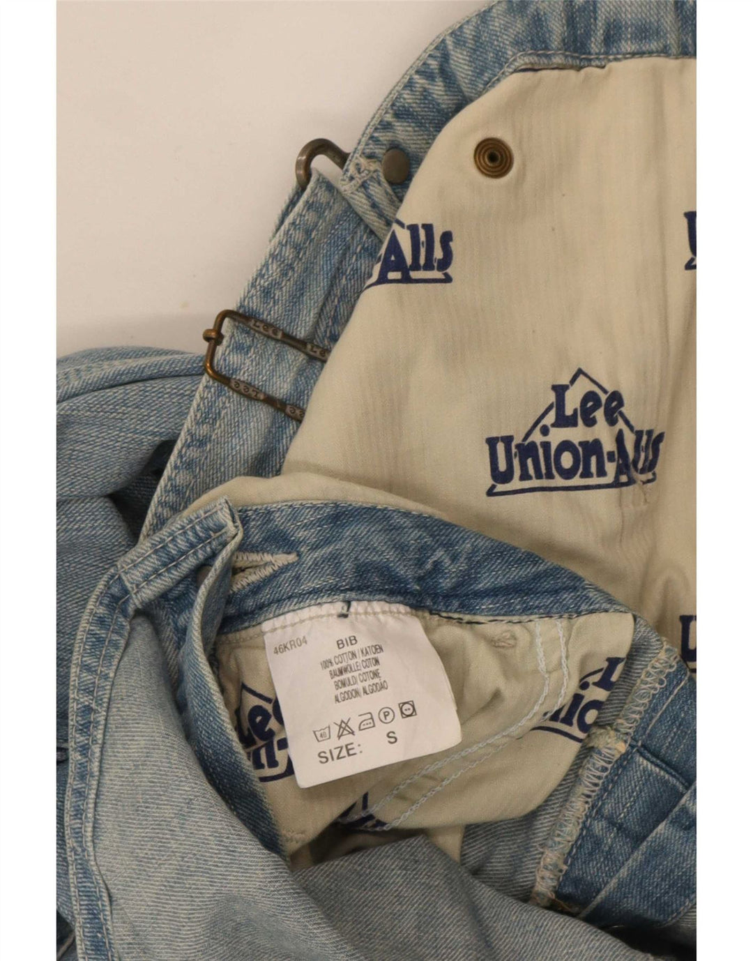 Lee Salopette da uomo Jeans Small W32 L30 Cotone blu