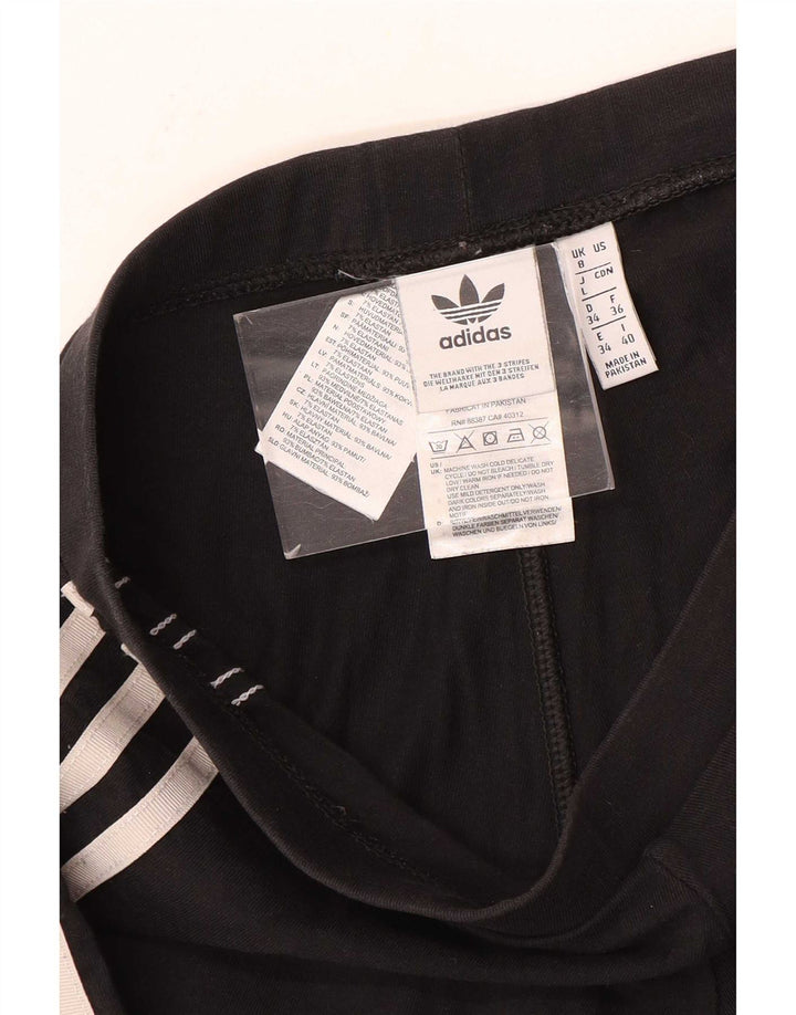 Leggings Adidas da donna UK 8 piccolo cotone nero