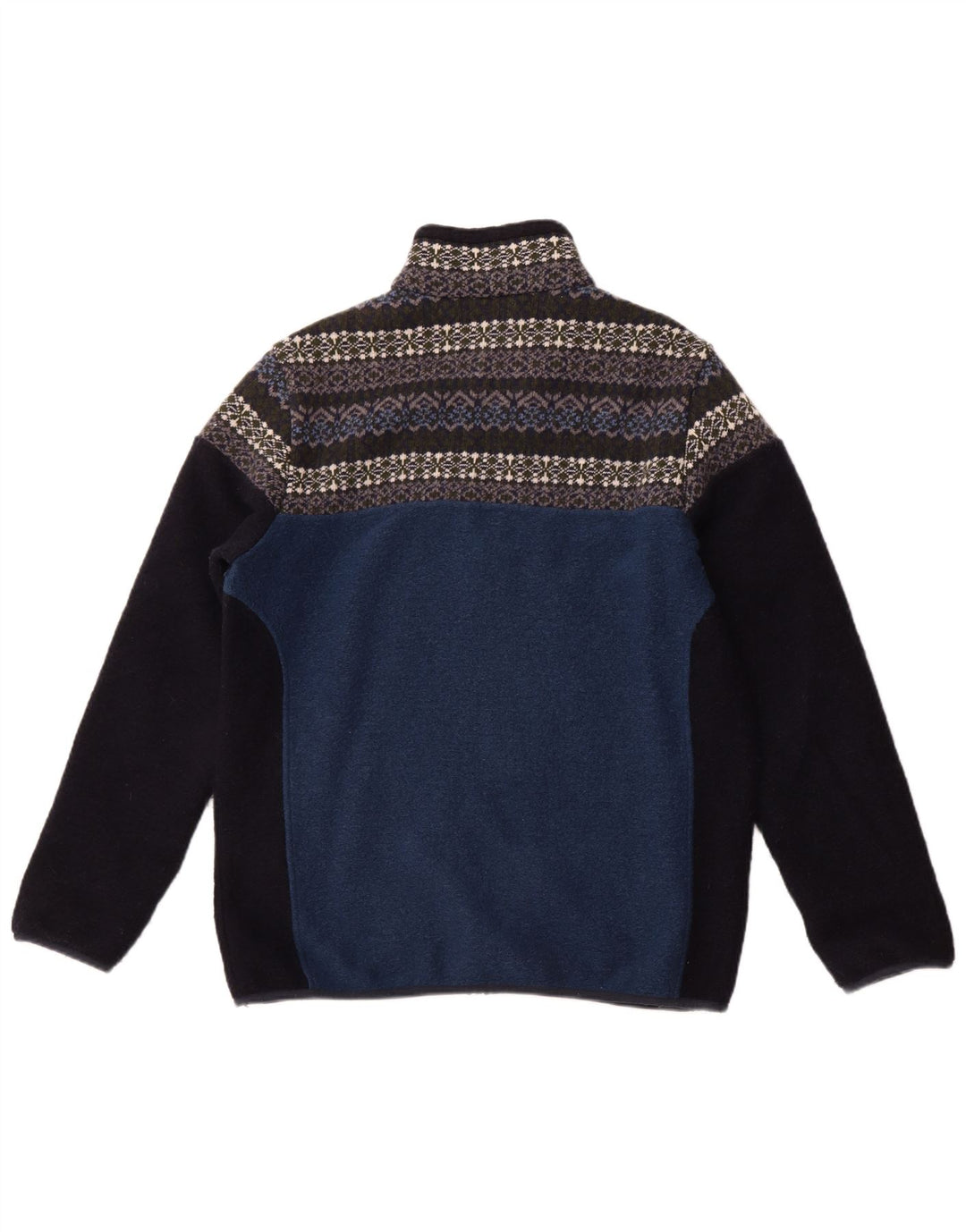 Giacca in pile da uomo CMP EU 54 2XL Poliestere color block blu