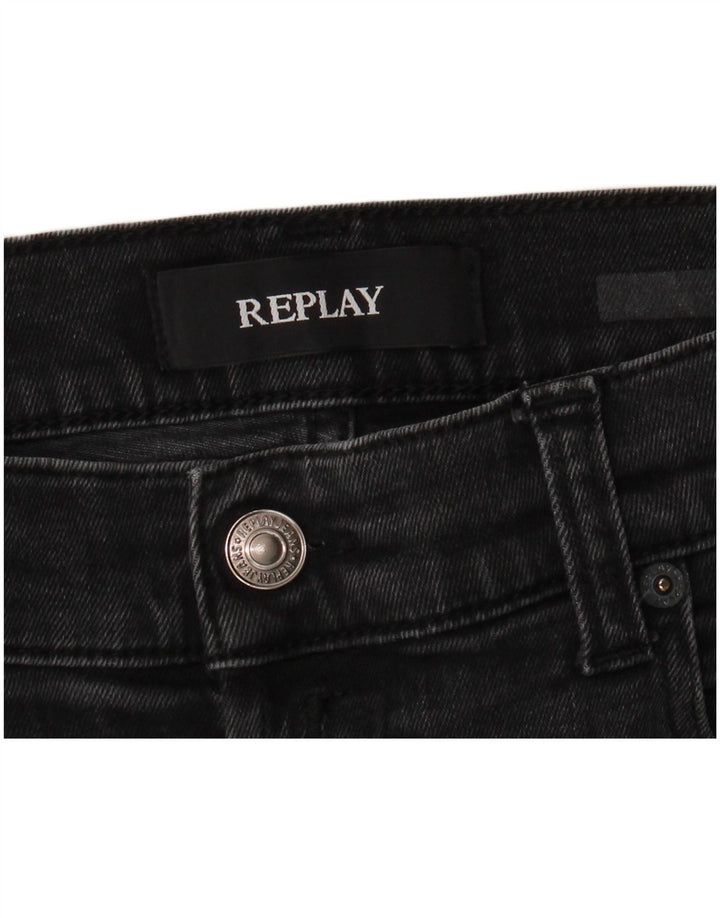 Jeans dritti da donna Replay W32 L28 Grigi