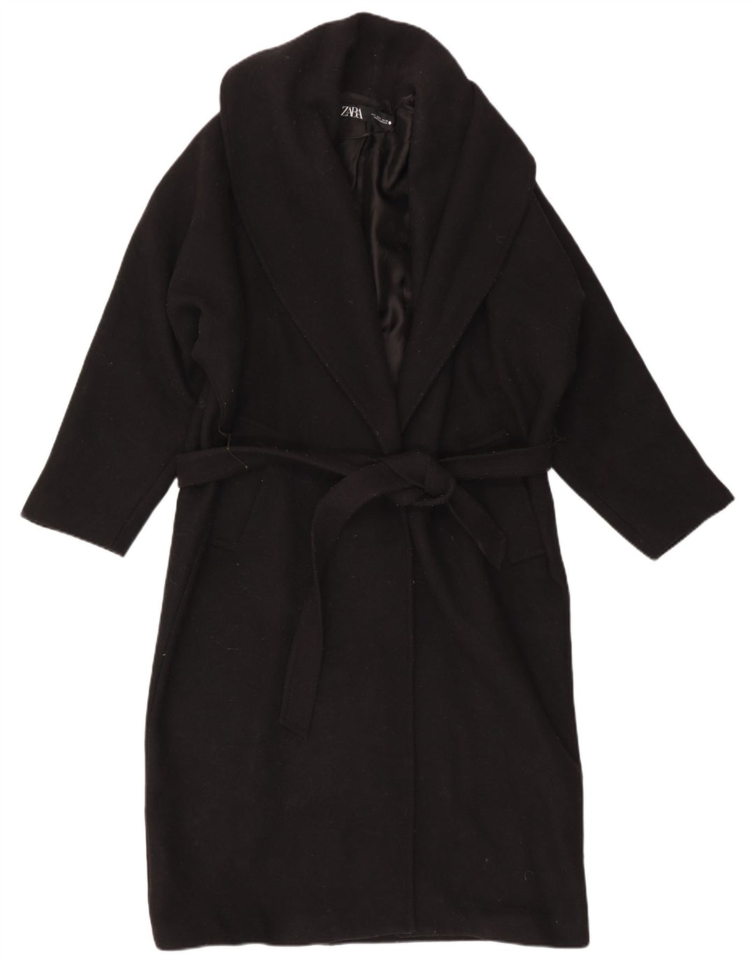 Cappotto Zara da donna UK 14 medio nero