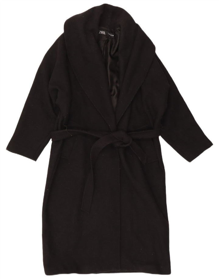 Cappotto Zara da donna UK 14 medio nero