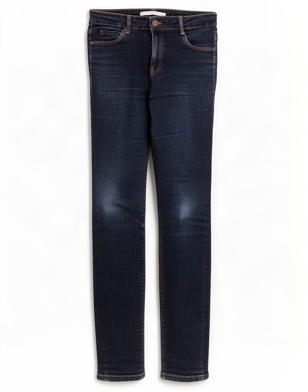 Jeans skinny Trafaluc da donna Zara EU 38 Small W28 L30 Cotone blu navy