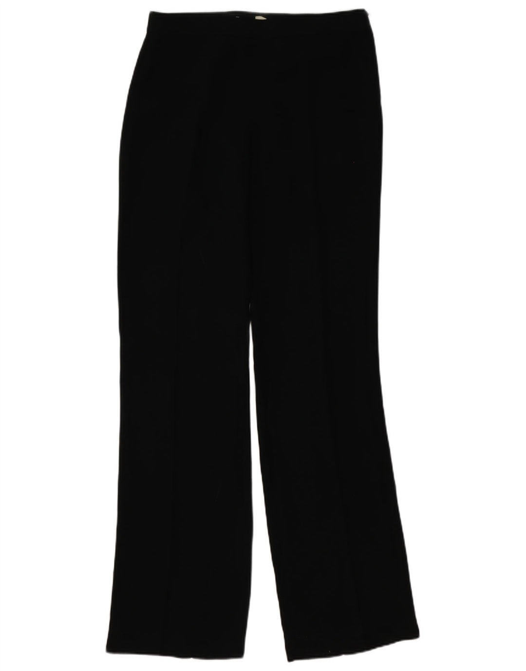 Pantaloni casual dritti da donna Zara EU 40 medi W30 L35 poliestere nero