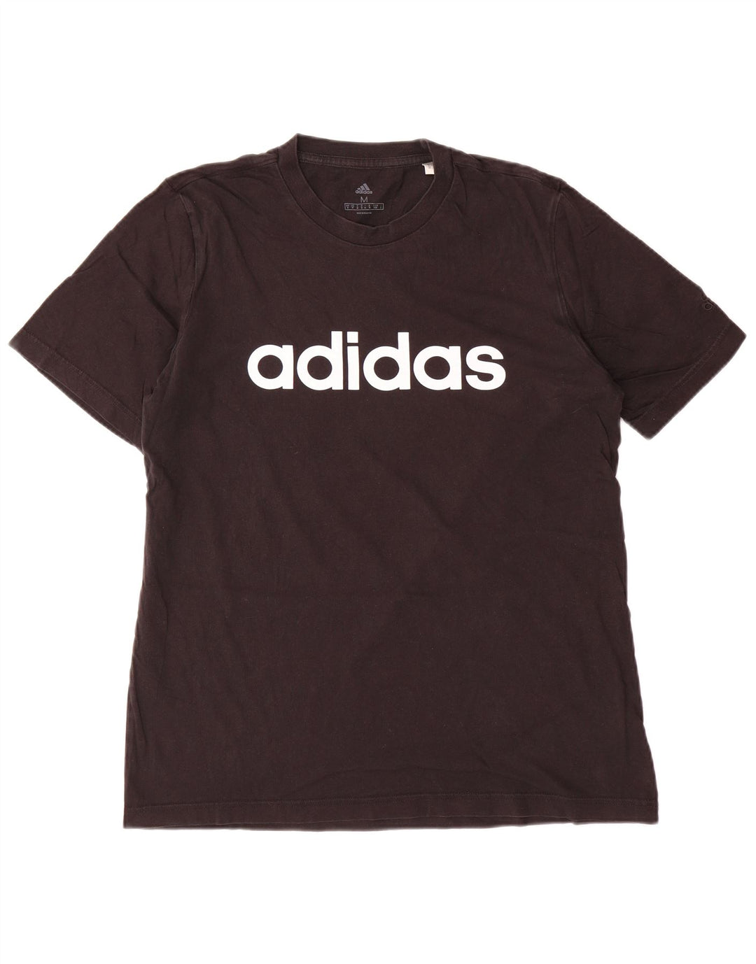 T-shirt grafica da uomo ADIDAS Top in cotone nero medio