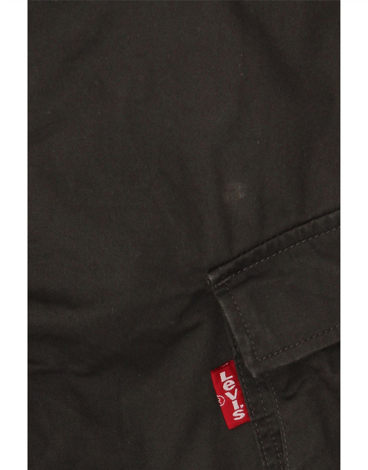 Pantaloni cargo slim fit da uomo Levi's W30 L30 in cotone nero