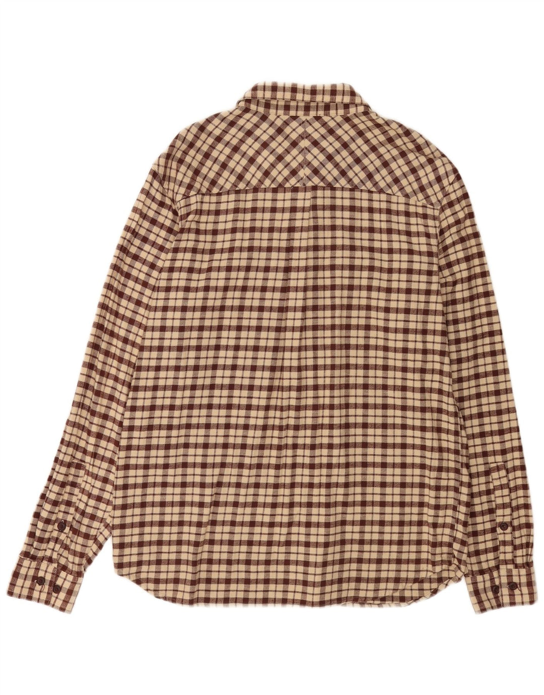 Camicia Columbia Active da uomo in flanella XL Beige Check Cotton