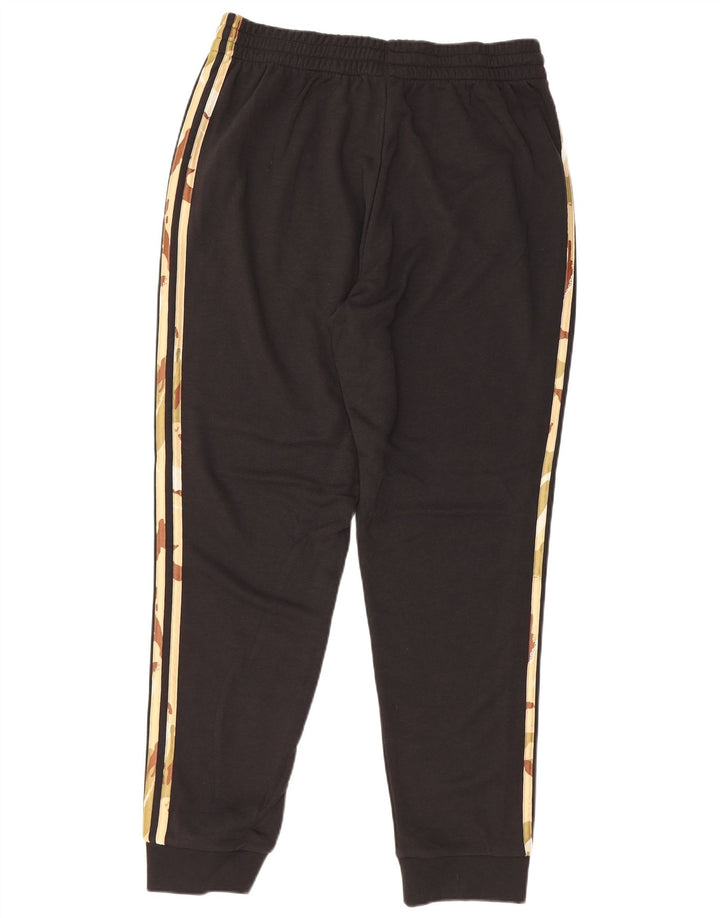 Pantaloni da tuta da uomo ADIDAS Joggers grandi in cotone mimetico nero
