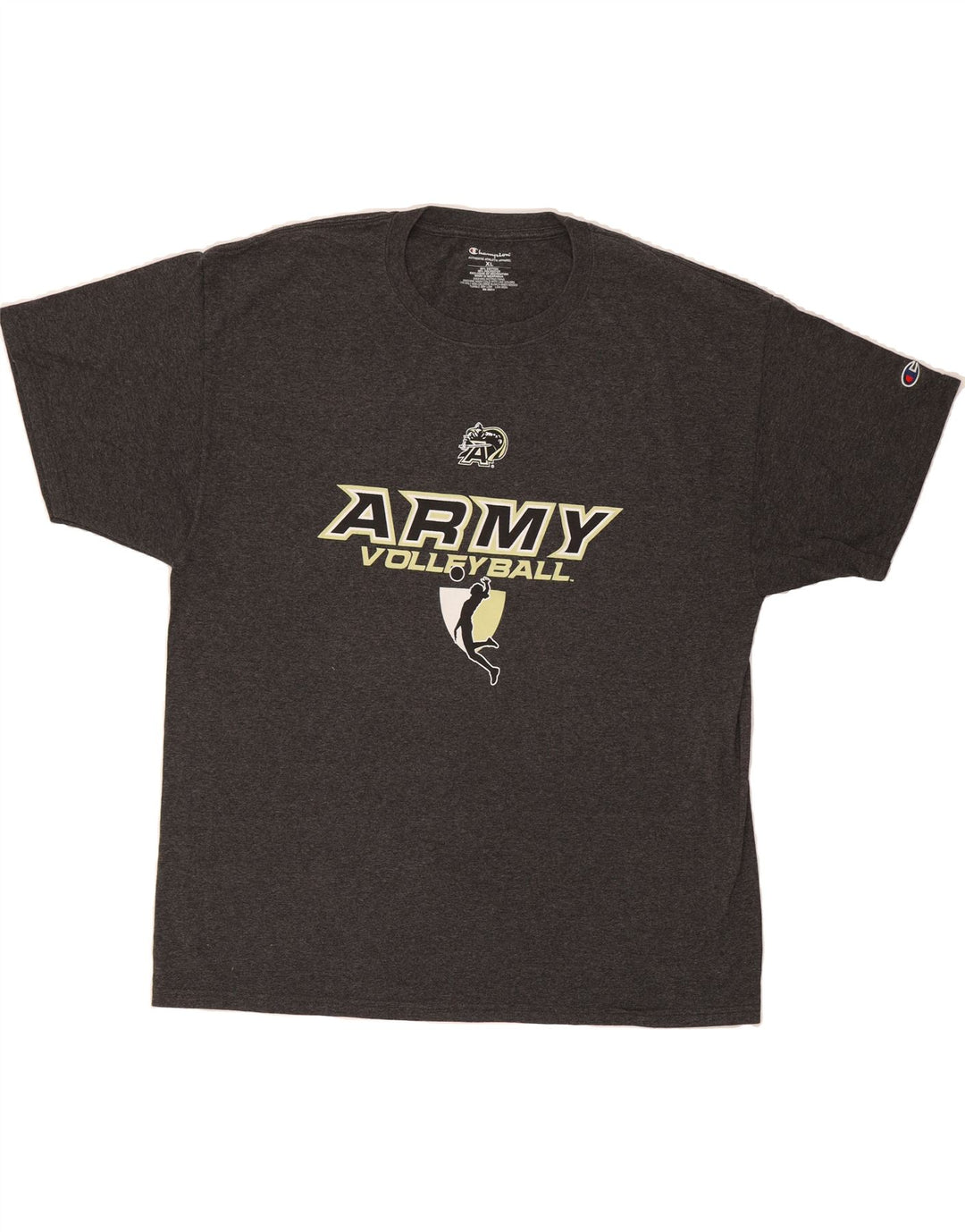 CHAMPION Mens Graphic T-Shirt Top XL Grey Cotton Vintage Champion and Second-Hand Champion from Messina Hembry 