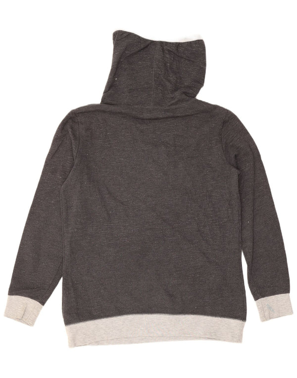 Felpa grafica da donna Converse Jumper UK 10 Small Grey Colourblock