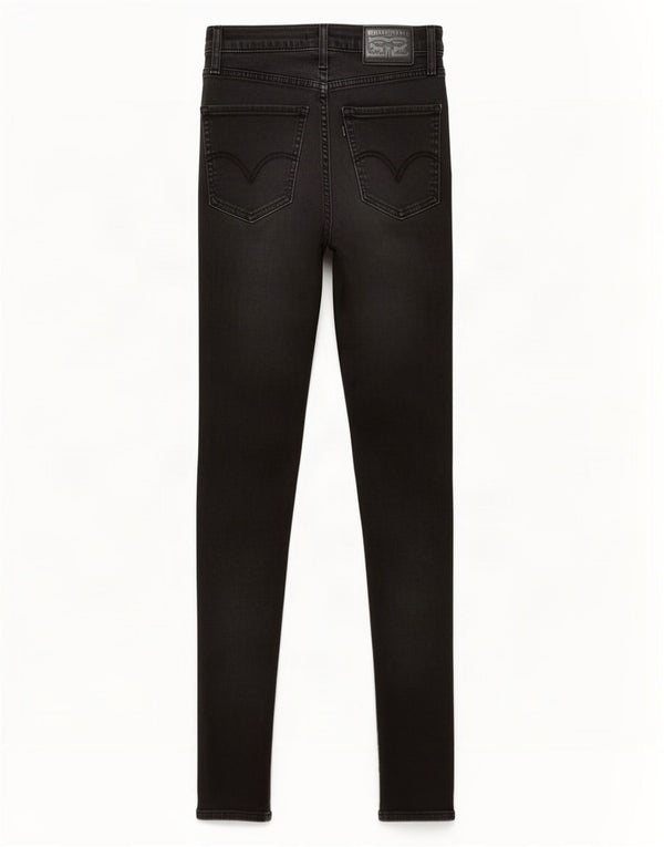 Jeans Levi's Mile High Super Skinny da donna W25 L29 cotone grigio