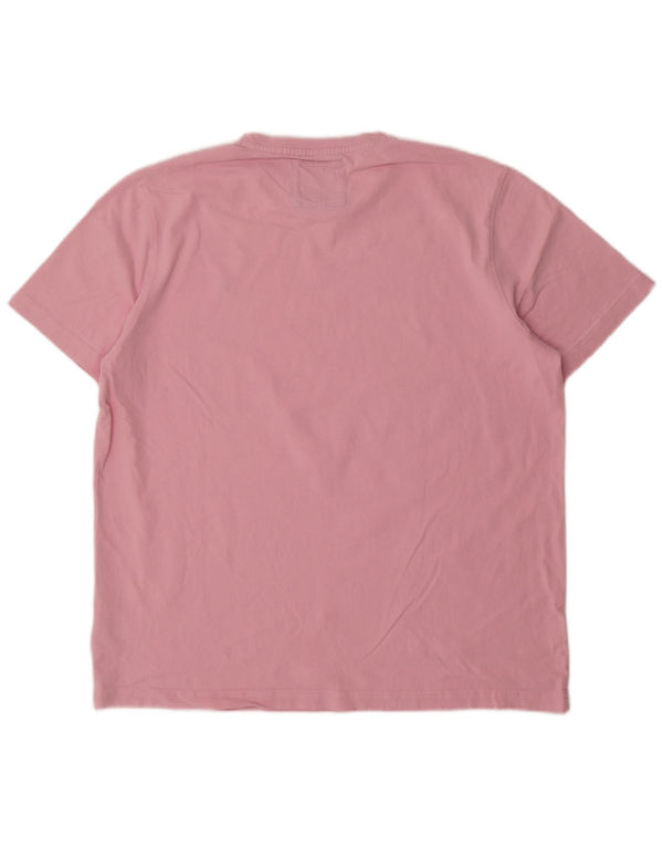 Crew Clothing T-shirt da uomo Top XL in cotone rosa