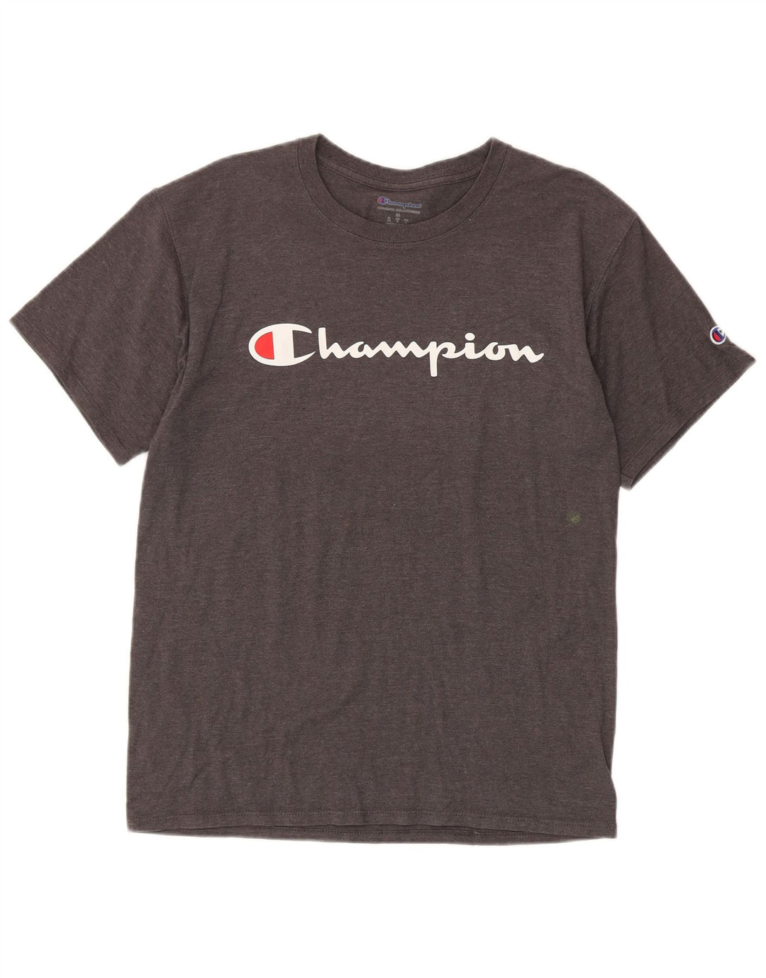 T-shirt grafica da uomo Champion Top grigio medio