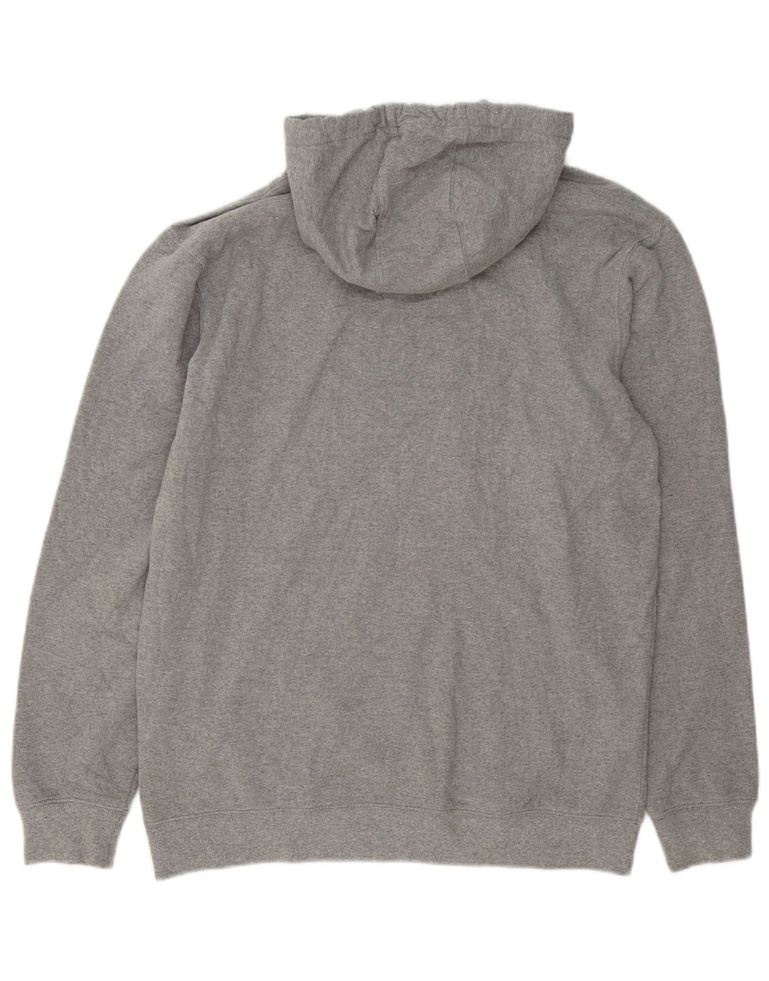 Felpa con cappuccio grafica da uomo Vans Large in cotone grigio