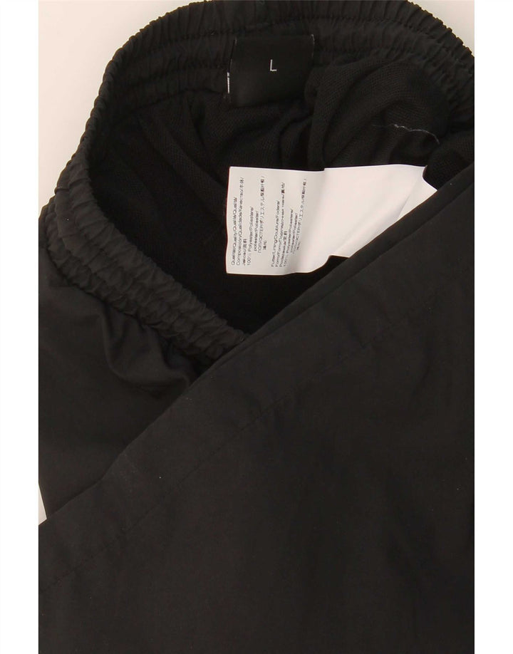 Pantaloncini sportivi da uomo Hugo Boss grandi in poliestere nero