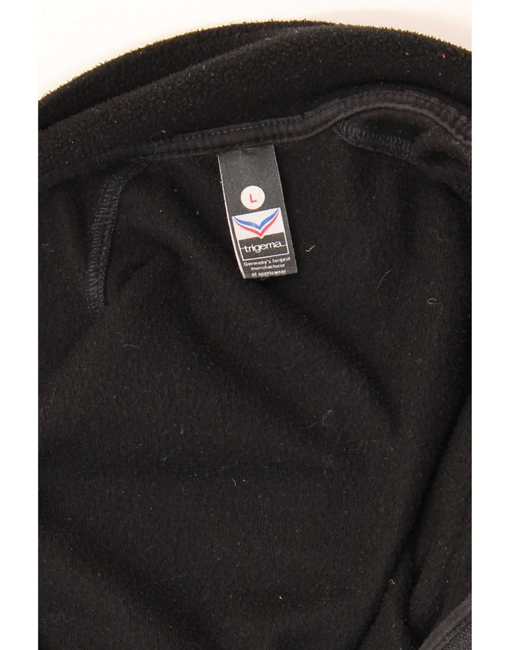 Giacca in pile da donna Trigema UK 16 grande poliestere nero
