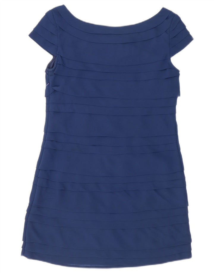 Abito tubino da donna French Connection UK 10 piccolo poliestere blu