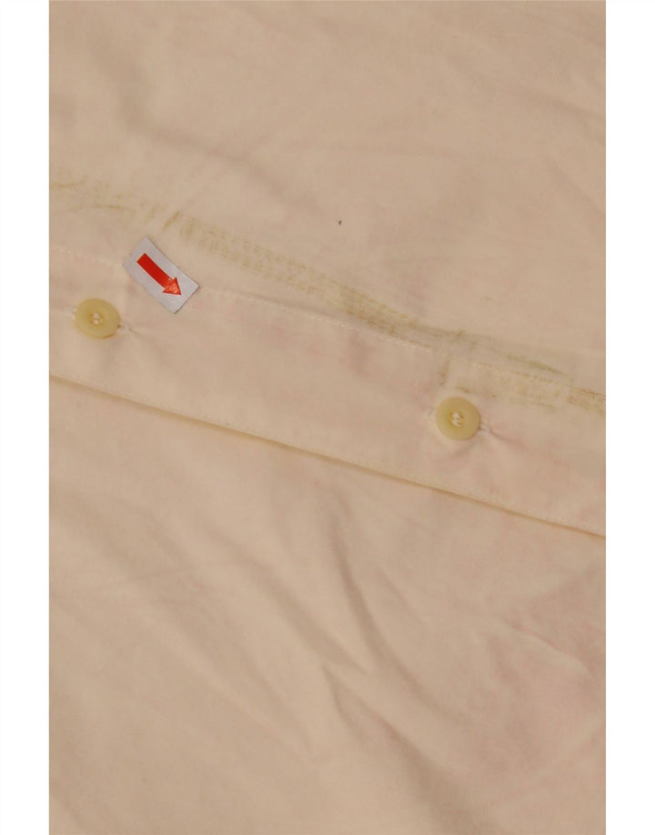 CALVIN KLEIN Camicia Uomo Large Giallo Cotone